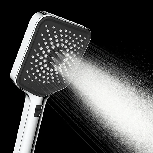 Душевая лейка AQUAme AQM8502CR Ручной душ 120мм, 3 режима, Хром Душевая лейка AQUAme AQM8502CR Ручной душ 120мм, 3 режима, Хром