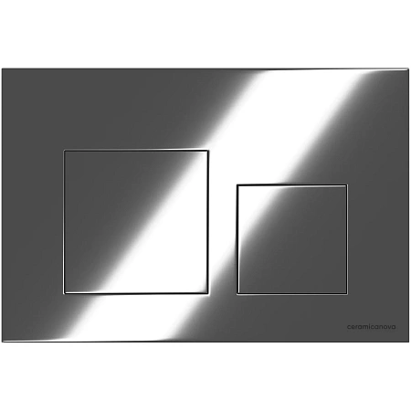 Клавиша смыва Ceramica Nova Balance Square CN12-002CH хром глянцевый Клавиша смыва Ceramica Nova Balance Square CN12-002CH хром глянцевый