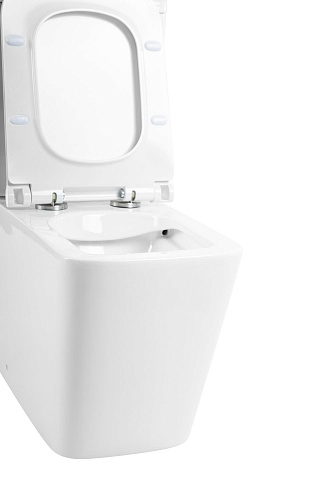 Унитаз напольный BelBagno ARDENTE-R BB02093CPR/BB2112SC безободковый с сиденьем Унитаз напольный BelBagno ARDENTE-R BB02093CPR/BB2112SC безободковый с сиденьем