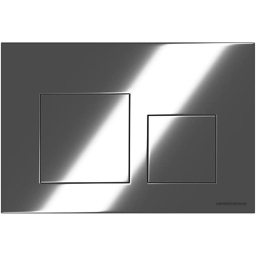 Клавиша смыва Ceramica Nova Balance Square CN12-002CH хром глянцевый Клавиша смыва Ceramica Nova Balance Square CN12-002CH хром глянцевый