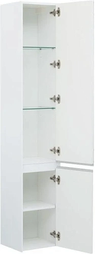 Шкаф-пенал Aquanet Гласс 35 белый 00196962 Шкаф-пенал Aquanet Гласс 35 белый 00196962