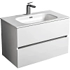 Тумба под раковину Armadi Art VALLESSI 80 белая глянец 837-080-W Тумба под раковину Armadi Art VALLESSI 80 белая глянец 837-080-W