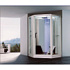 Картинка анонса товара «душевая кабина orans sr-89106s-white 130x130 см с функцией турецкая баня, белая 89106w0»