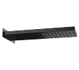 Верхний душ Remer 350SSNOX настенный 50x20 см, черный матовый Верхний душ Remer 350SSNOX настенный 50x20 см, черный матовый