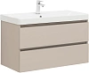 Тумба под раковину Aquanet Вега 2.0 90 бежевый 00337944 подвесная