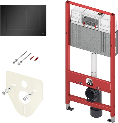 Инсталляция TECE TECEbase 2.0 K440407 с унитазом Teso azaro Secretum TAU001-K440407 и клавишей смыва Инсталляция TECE TECEbase 2.0 K440407 с унитазом Teso azaro Secretum TAU001-K440407 и клавишей смыва