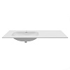 Раковина Vincea Elise VCB-4EL120MW-L, Corian левая, белый матовый Раковина Vincea Elise VCB-4EL120MW-L, Corian левая, белый матовый