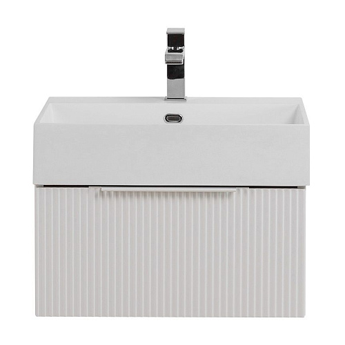 Тумба под раковину CEZARES PREMIUM 55411 Plisse Bianco opaco 500x440 подвесная Тумба под раковину CEZARES PREMIUM 55411 Plisse Bianco opaco 500x440 подвесная