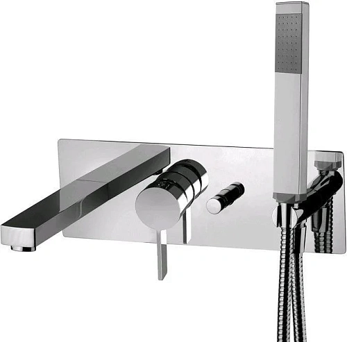 Смеситель для ванны Paffoni Rock RO001CR (с внутренней частью) Смеситель для ванны Paffoni Rock RO001CR (с внутренней частью)