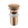 Донный клапан Timo 8011/19 розовое золото Донный клапан Timo 8011/19 розовое золото