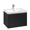 Картинка анонса товара «тумба под раковину villeroy &amp; boch subway 3.0 volcano black / volcano black c57500vl»