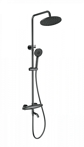 Душевая система Wonzon & Woghand с термостатом, темный графит (WW-B3031-A3-BGG) Душевая система Wonzon & Woghand с термостатом, темный графит (WW-B3031-A3-BGG)