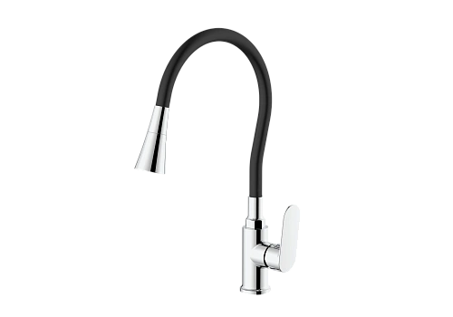Смеситель для кухни Splenka S41.43 с гибким изливом, хром Смеситель для кухни Splenka S41.43 с гибким изливом, хром