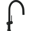 Смеситель для кухни Hansgrohe Talis M54 220, Eco, 1jet 72843670, матовый черный