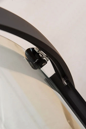 Душевой уголок DIWO Смоленск SM01-100TB/G 100х100, профиль черный 555824 Душевой уголок DIWO Смоленск SM01-100TB/G 100х100, профиль черный 555824