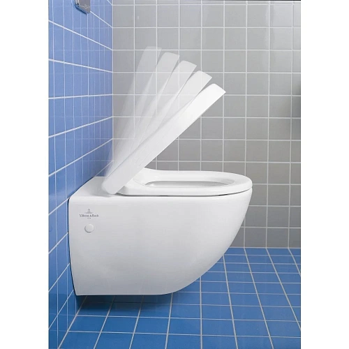 Крышка-сиденье Villeroy & Boch Memento 2.0 8M24S101 (8M24 S1 01) белый Alpin Крышка-сиденье Villeroy & Boch Memento 2.0 8M24S101 (8M24 S1 01) белый Alpin