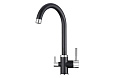 Смеситель для кухни Granula 2168, ЧЁРНЫЙ Смеситель для кухни Granula 2168, ЧЁРНЫЙ