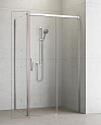 Детальная картинка товара «боковая стенка radaway idea 387051-01-01l 80 см l»