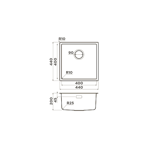 Кухонная мойка Omoikiri Tadzava 44-U/I-Ultra-IN нерж.сталь/нержавеющая сталь 4993801 Кухонная мойка Omoikiri Tadzava 44-U/I-Ultra-IN нерж.сталь/нержавеющая сталь 4993801