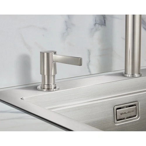 Дозатор жидкого мыла Milacio MCU.933.SS, нержавеющая сталь Дозатор жидкого мыла Milacio MCU.933.SS, нержавеющая сталь