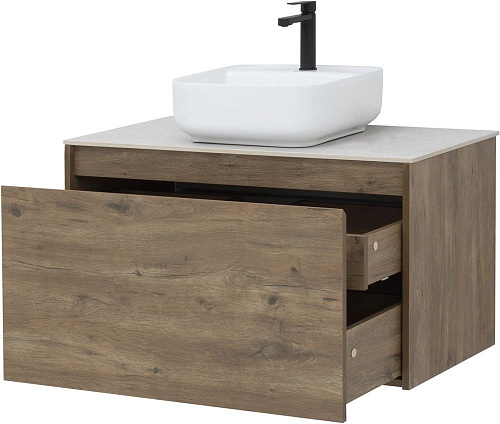 Тумба под раковину Aquanet Nova Lite 90 дуб рустикальный (1 ящик) 00249517 Тумба под раковину Aquanet Nova Lite 90 дуб рустикальный (1 ящик) 00249517