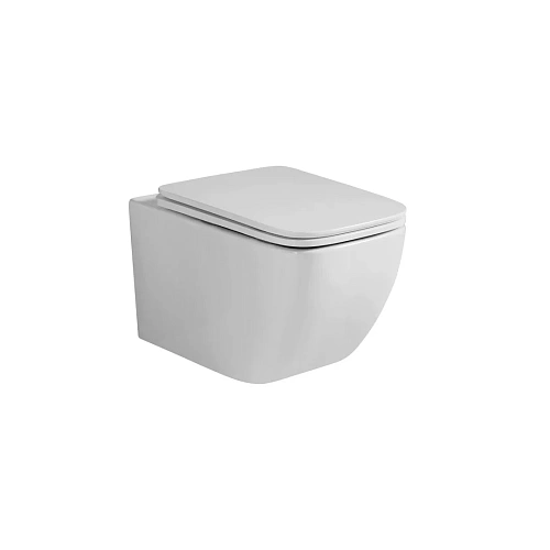 Унитаз подвесной Grossman Thin Rim GR-5603S (520х365х345) тонкий ободок, белый, с крышкой микролифт Унитаз подвесной Grossman Thin Rim GR-5603S (520х365х345) тонкий ободок, белый, с крышкой микролифт