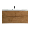Картинка анонса товара «тумба под раковину belbagno marino-h60-1200-2c-so-rn-p подвесная 1200x450 rovere nature»