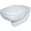 Унитаз подвесной Duravit D-Code 45700900A1 Rimless, с сиденьем микролифт Унитаз подвесной Duravit D-Code 45700900A1 Rimless, с сиденьем микролифт