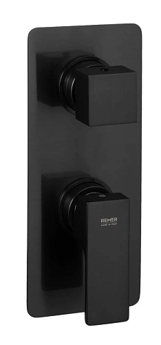 Смеситель для душа Remer Absolute AU92KBCFP, чёрный брашированный хром Смеситель для душа Remer Absolute AU92KBCFP, чёрный брашированный хром