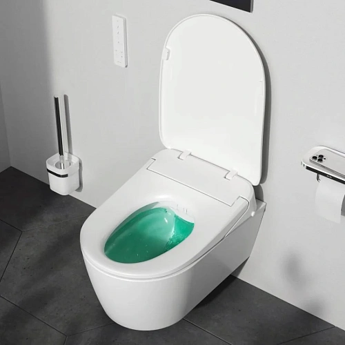 Унитаз подвесной AM.PM Func C8F1702SC FlashClean c электронной крышкой-биде со скрытой подводкой Унитаз подвесной AM.PM Func C8F1702SC FlashClean c электронной крышкой-биде со скрытой подводкой