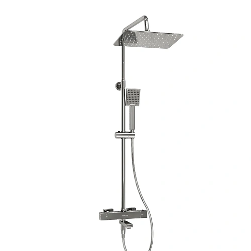Душевая система WasserKRAFT A199.069.141.010.CH Thermo с термостатом хром Душевая система WasserKRAFT A199.069.141.010.CH Thermo с термостатом хром