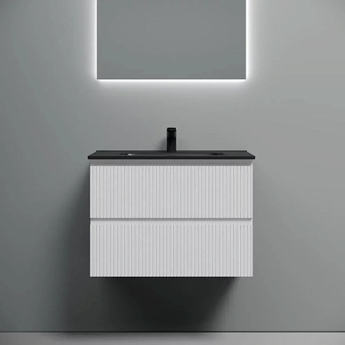 Тумба под раковину Sancos Snob T SNT70W 690х445х500 Bianco, подвесная Тумба под раковину Sancos Snob T SNT70W 690х445х500 Bianco, подвесная