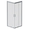 Душевой уголок AM.PM Gem W90G-403-090MT 90х90 квадрат, стекло прозрачное, профиль серебро матовое Душевой уголок AM.PM Gem W90G-403-090MT 90х90 квадрат, стекло прозрачное, профиль серебро матовое