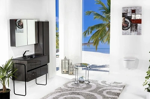 Тумба под раковину Armadi Art Vallessi 837-120-A glossy 120x46cm АНТРАЦИТ глянец Тумба под раковину Armadi Art Vallessi 837-120-A glossy 120x46cm АНТРАЦИТ глянец