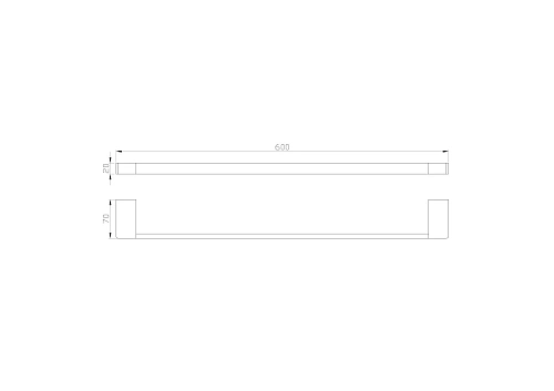 Полотенцедержатель Wonzon & Woghand хром (WW-9512) Полотенцедержатель Wonzon & Woghand хром (WW-9512)