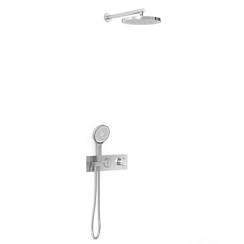 Душевая система Vincea VSFW-422T2CH встраиваемая, термостатический, 2 режима, хром Душевая система Vincea VSFW-422T2CH встраиваемая, термостатический, 2 режима, хром