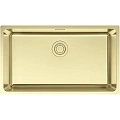 Кухонная мойка Paulmark YUNI 76 UN YU76-LG, светлое золото, 760х440мм Кухонная мойка Paulmark YUNI 76 UN YU76-LG, светлое золото, 760х440мм