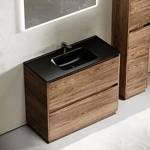 Тумба под раковину Sancos Libra Floor LB100FECH напольная, 990х450х840 дуб чарльстон Тумба под раковину Sancos Libra Floor LB100FECH напольная, 990х450х840 дуб чарльстон