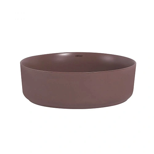 Раковина ABBER Bequem AC2108MC накладная, коричневая матовая Раковина ABBER Bequem AC2108MC накладная, коричневая матовая