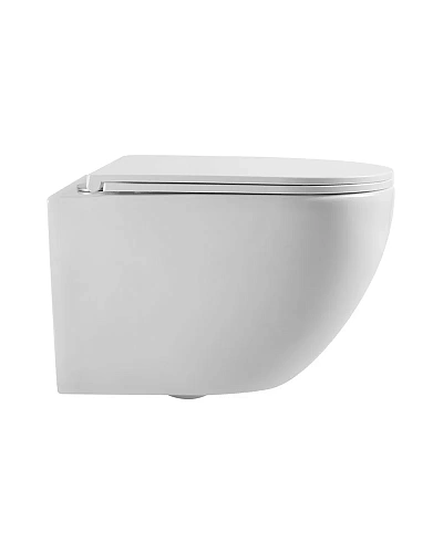 Унитаз подвесной Agger AT03100 безободковый, сиденье с микролифтом Унитаз подвесной Agger AT03100 безободковый, сиденье с микролифтом