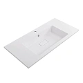 Раковина CEZARES CZR-1000/480-LV-MR-PRS белый матовый 1000x480 искусственный камень Раковина CEZARES CZR-1000/480-LV-MR-PRS белый матовый 1000x480 искусственный камень
