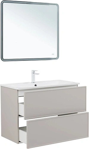 Тумба под раковину Aquanet Арт 90 00343968 бежевый Тумба под раковину Aquanet Арт 90 00343968 бежевый