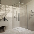 Душевой уголок Vincea Slim-N VSS-4SN8010CLBN 1000x800, брашированный никель, стекло прозрачное Душевой уголок Vincea Slim-N VSS-4SN8010CLBN 1000x800, брашированный никель, стекло прозрачное
