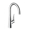Картинка анонса товара «смеситель для кухни hansgrohe 260, для водонагревателей открытого типа, 1jet 72812000, хром»