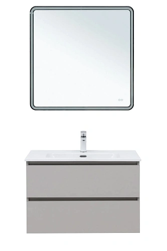 Тумба с раковиной Aquanet Вега 2.0 80 00344774 бежевый Тумба с раковиной Aquanet Вега 2.0 80 00344774 бежевый