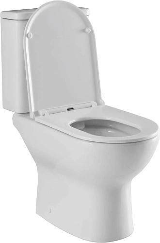 Чаша напольного унитаза Aquanet Ray-C с крышкой микролифт Чаша напольного унитаза Aquanet Ray-C с крышкой микролифт
