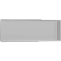 Настенный короб Hansgrohe Original с интегрированной рамой 30х90х10 см 56067800, под сталь Настенный короб Hansgrohe Original с интегрированной рамой 30х90х10 см 56067800, под сталь