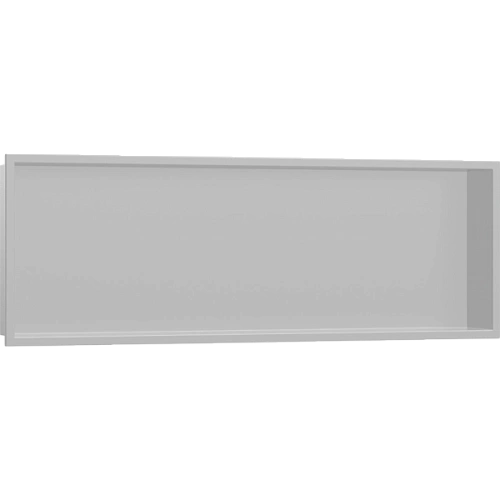 Настенный короб Hansgrohe Original с интегрированной рамой 30х90х10 см 56067800, под сталь Настенный короб Hansgrohe Original с интегрированной рамой 30х90х10 см 56067800, под сталь