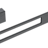 Полотенцедержатель Boheme Q 10945-GM серый Полотенцедержатель Boheme Q 10945-GM серый