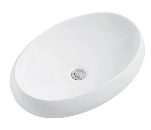 Раковина CeramaLux 9030A накладная, белый Раковина CeramaLux 9030A накладная, белый